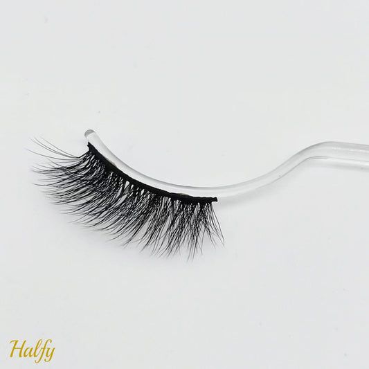 Halfy ( 12mm Faux Mink Lashes )
