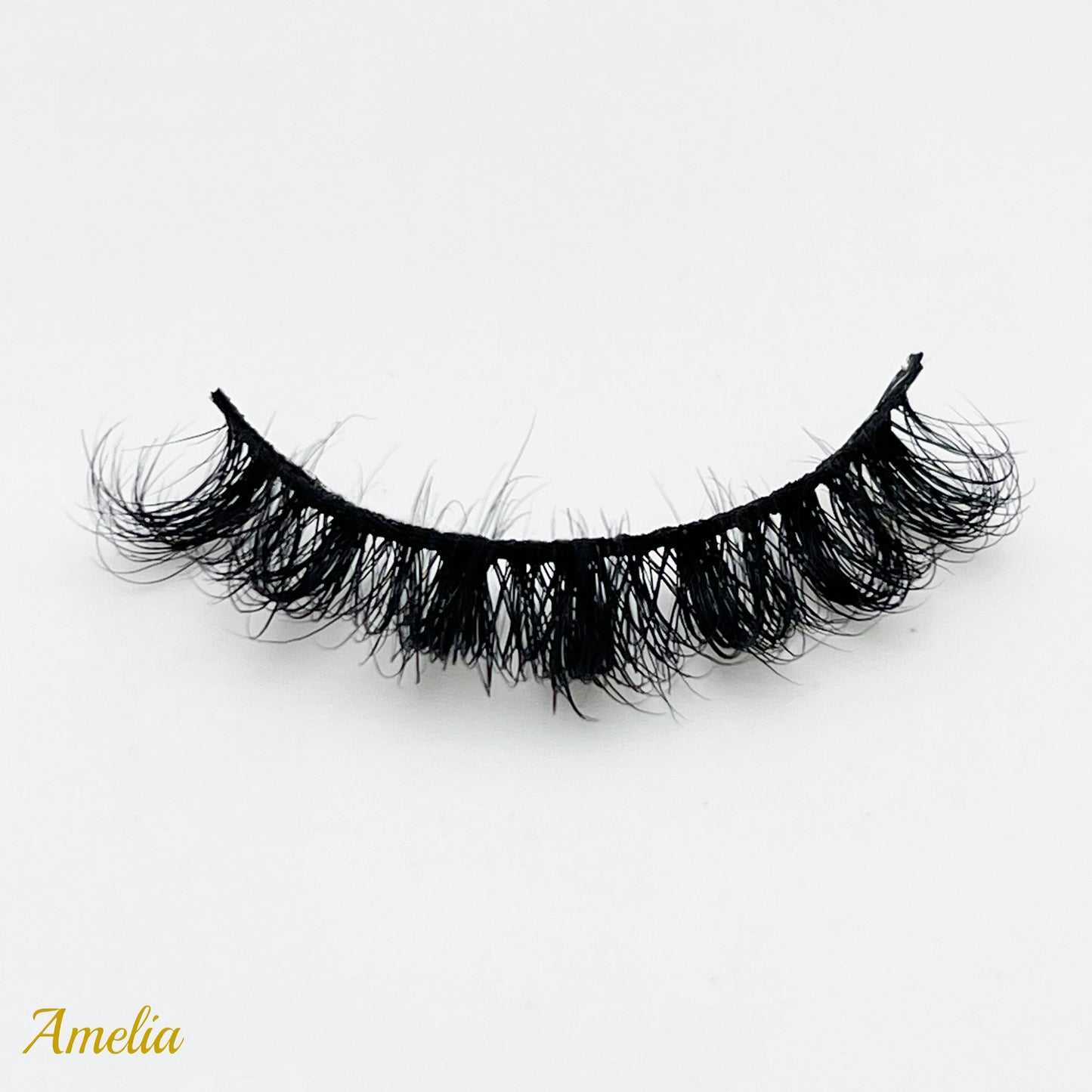 Amelia (Fluffy D Curl 15mm Mink Lashes )