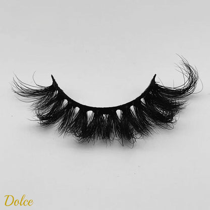 Dolce ( Fluffy D Curl 20mm Mink Lashes )