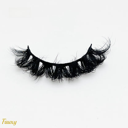 Fauxy ( Fluffy D Curl 15mm Mink Lashes )