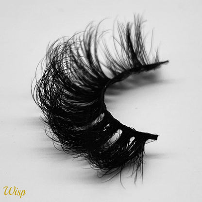 Wisp  ( Fluffy D Curl 20mm Mink Lashes )
