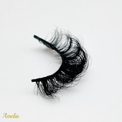 Amelia (Fluffy D Curl 15mm Mink Lashes )