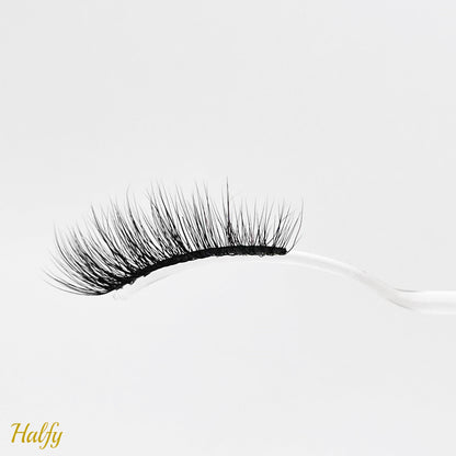 Halfy ( 12mm Faux Mink Lashes )
