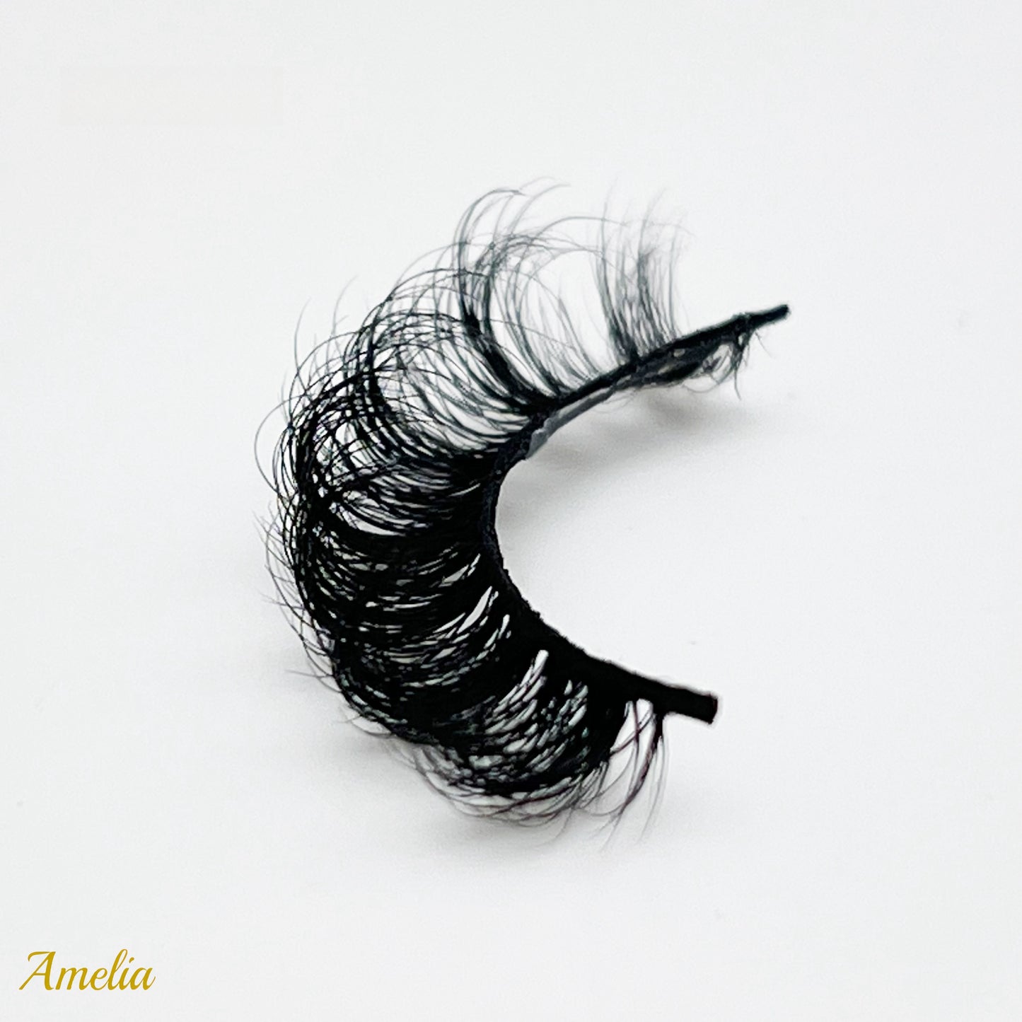 Amelia (Fluffy D Curl 15mm Mink Lashes )