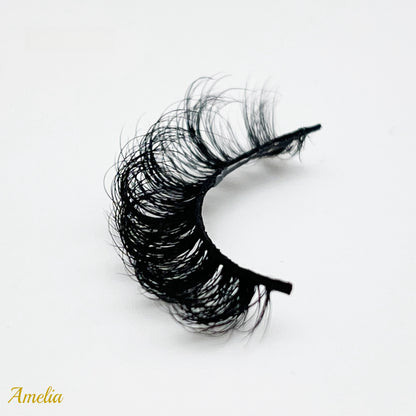 Amelia (Fluffy D Curl 15mm Mink Lashes )