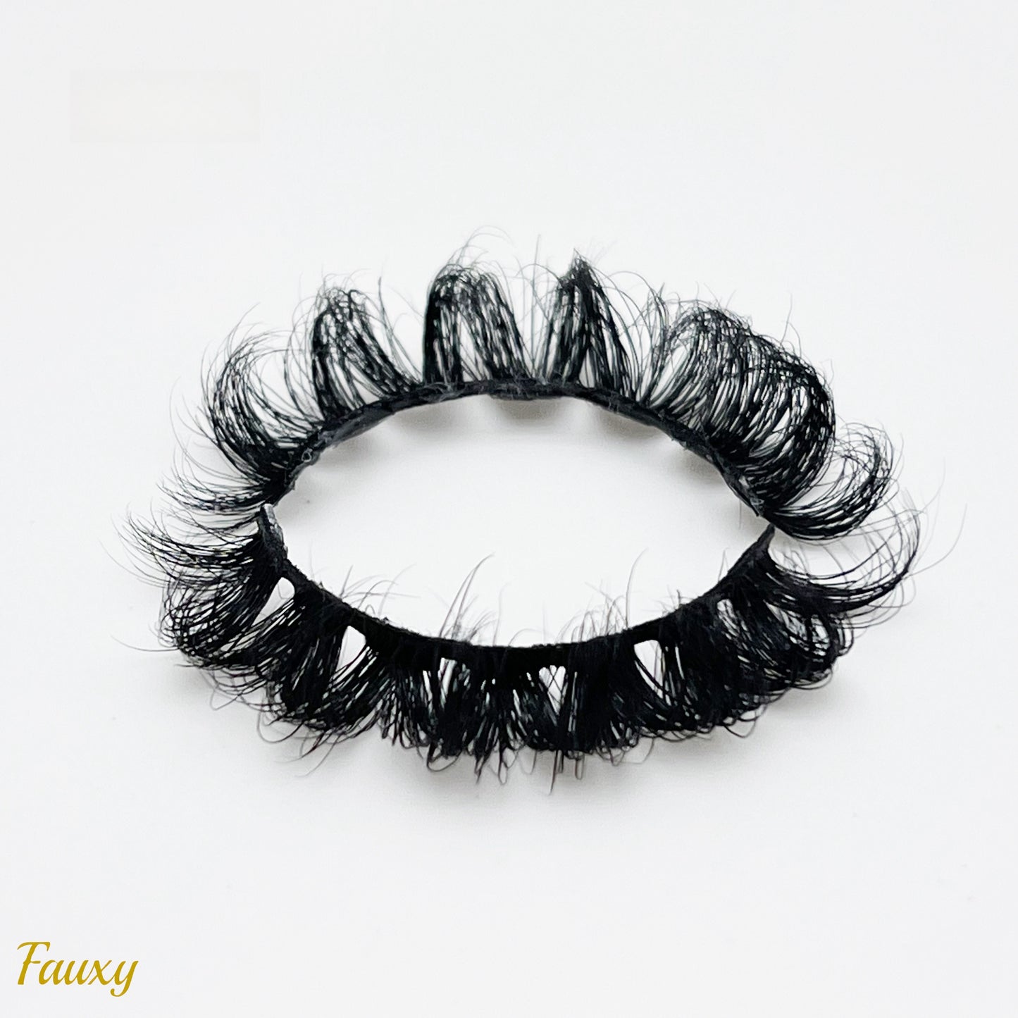 Fauxy ( Fluffy D Curl 15mm Mink Lashes )