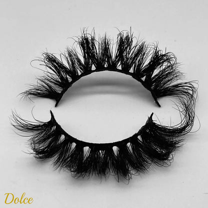 Dolce ( Fluffy D Curl 20mm Mink Lashes )