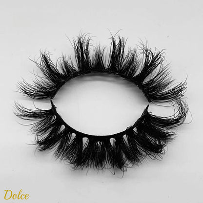 Dolce ( Fluffy D Curl 20mm Mink Lashes )