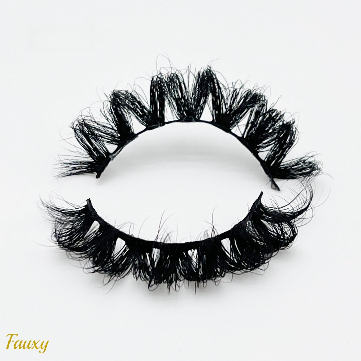 Fauxy ( Fluffy D Curl 15mm Mink Lashes )
