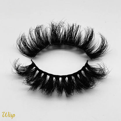 Wisp  ( Fluffy D Curl 20mm Mink Lashes )
