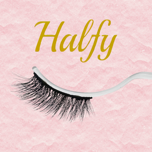 Halfy ( 12mm Faux Mink Lashes )
